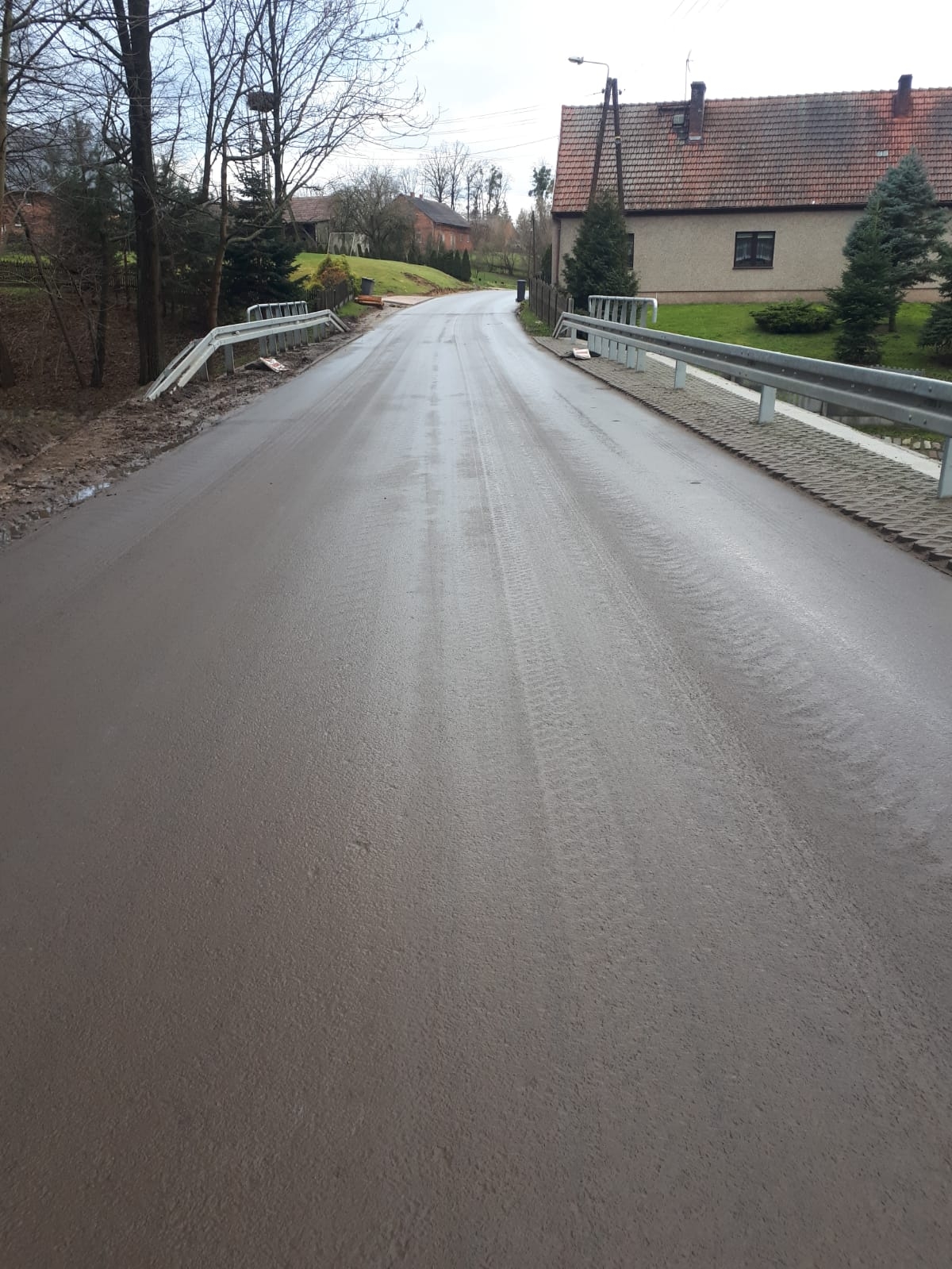 Zdjęcie do artykułu: Przebudowa drogi w Skrońsku 