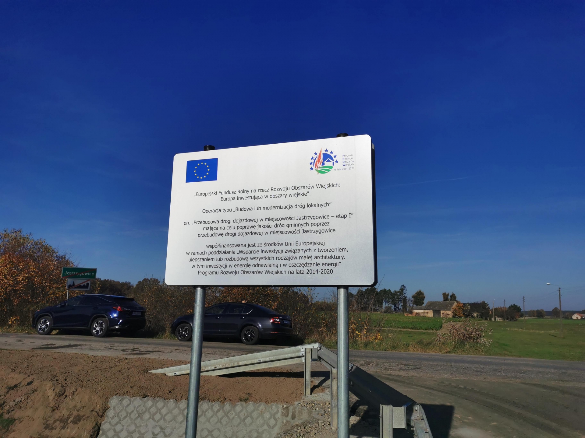 Zdjęcie do artykułu: Zakończenie inwestycji drogowej w miejscowości Jastrzygowice!
