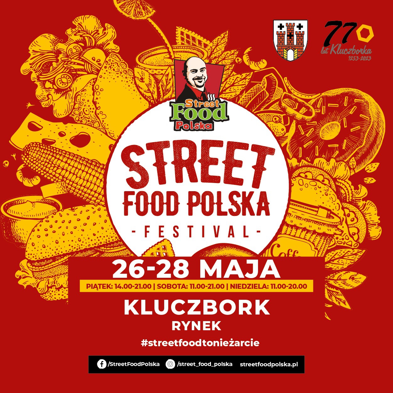 Zdjęcie do artykułu: Street FOOD POLSKA Festival 26-28 maja 2023 roku, Runek w Kluczborku