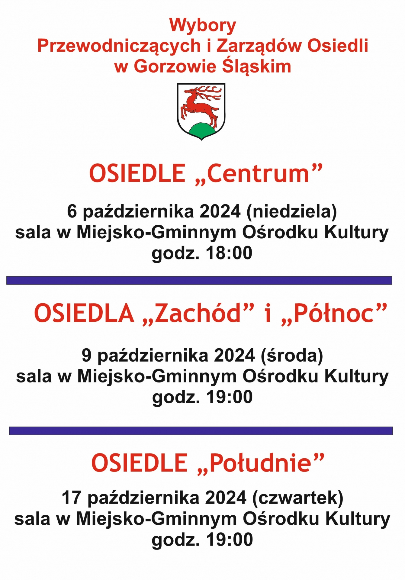 Zdjęcie do artykułu: Wybory na osiedlach 