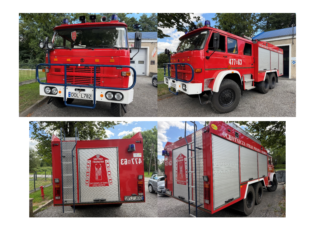 Zdjęcie do artykułu: Samochód strażacki do sprzedaży 