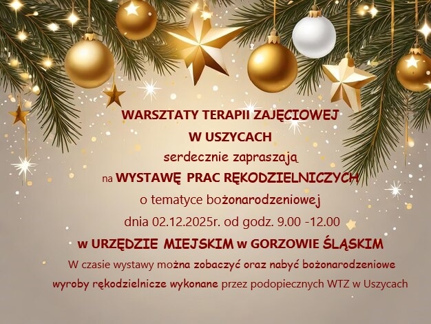 Zdjęcie do artykułu: Wystawa prac WTZ Uszyce 