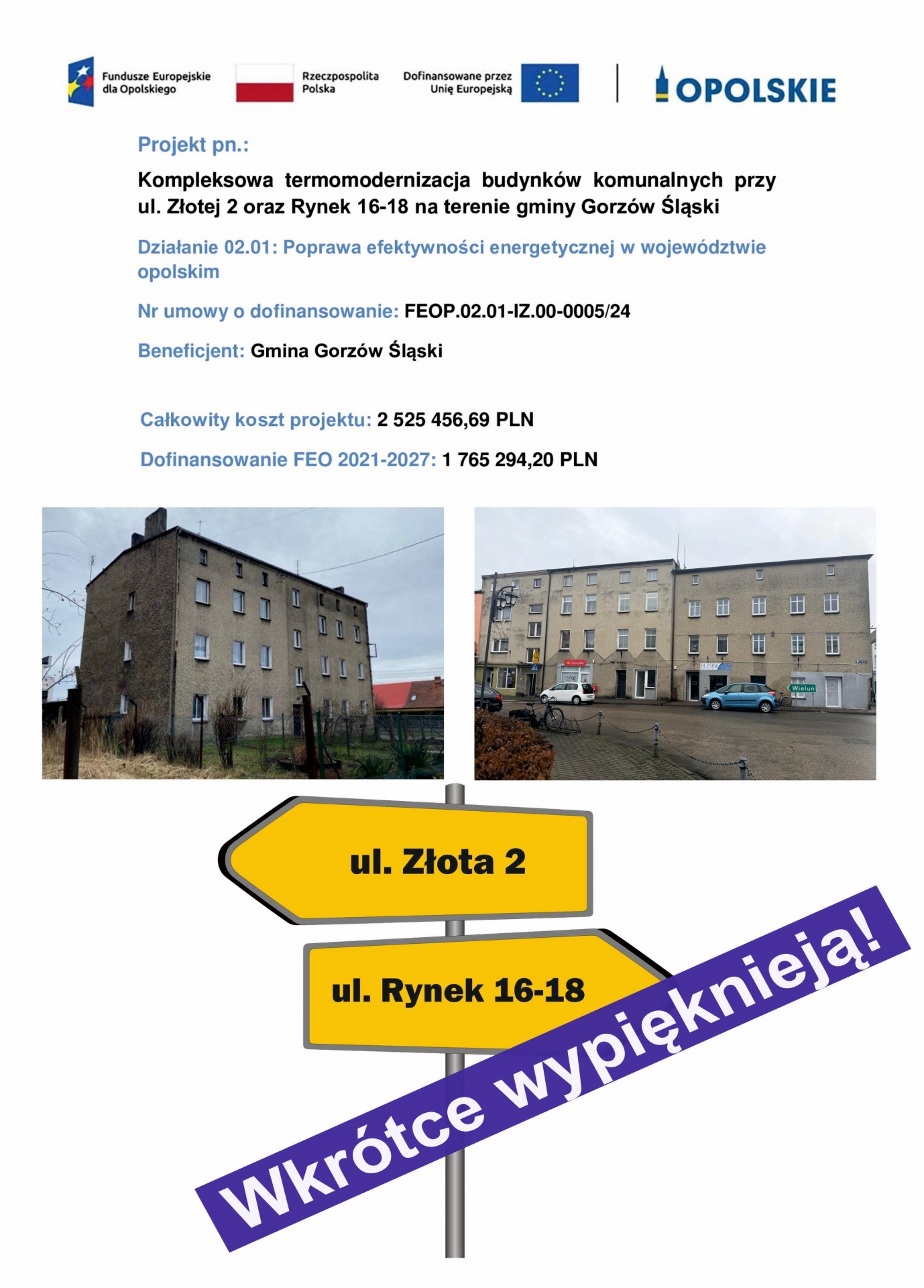 Zdjęcie do artykułu: Termomodernizacje budynków komunalnych 