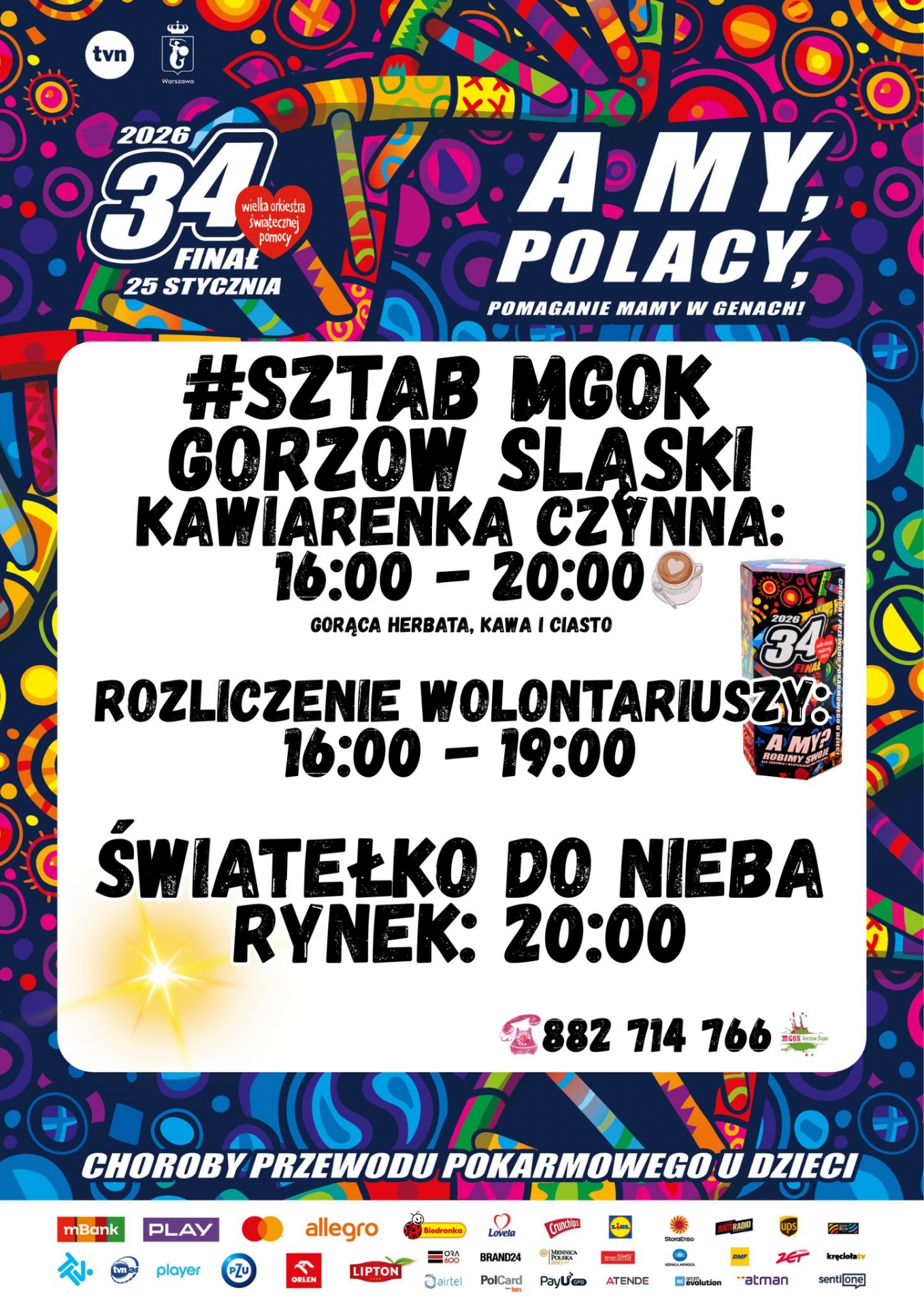 Zdjęcie do artykułu: Gorzów Śląski gra z WOŚP do końca świata i o jeden dzień dłużej