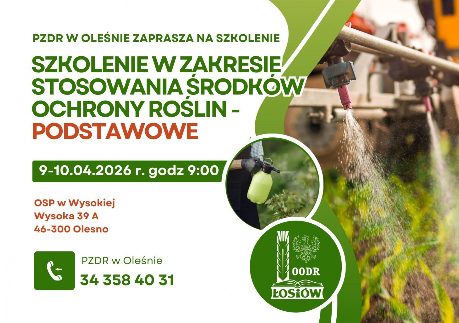 Zdjęcie do artykułu: Zaproszenie na szkolenie