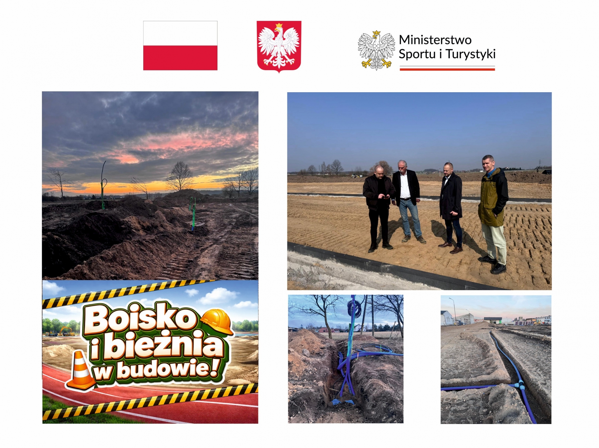 Zdjęcie do artykułu: Kolejny krok w budowie stadionu