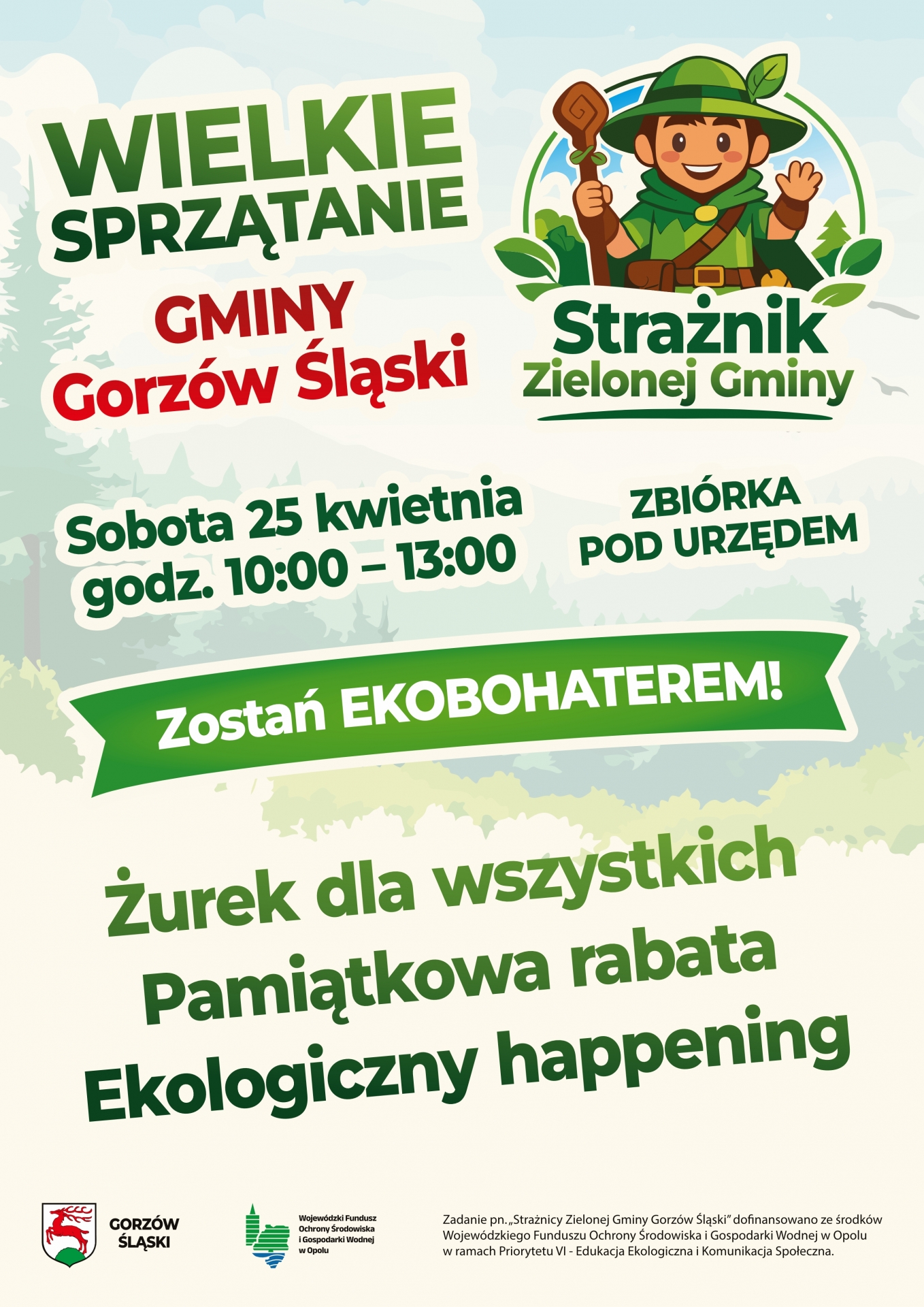 Zdjęcie do artykułu: Wielkie Sprzątanie Gminy 