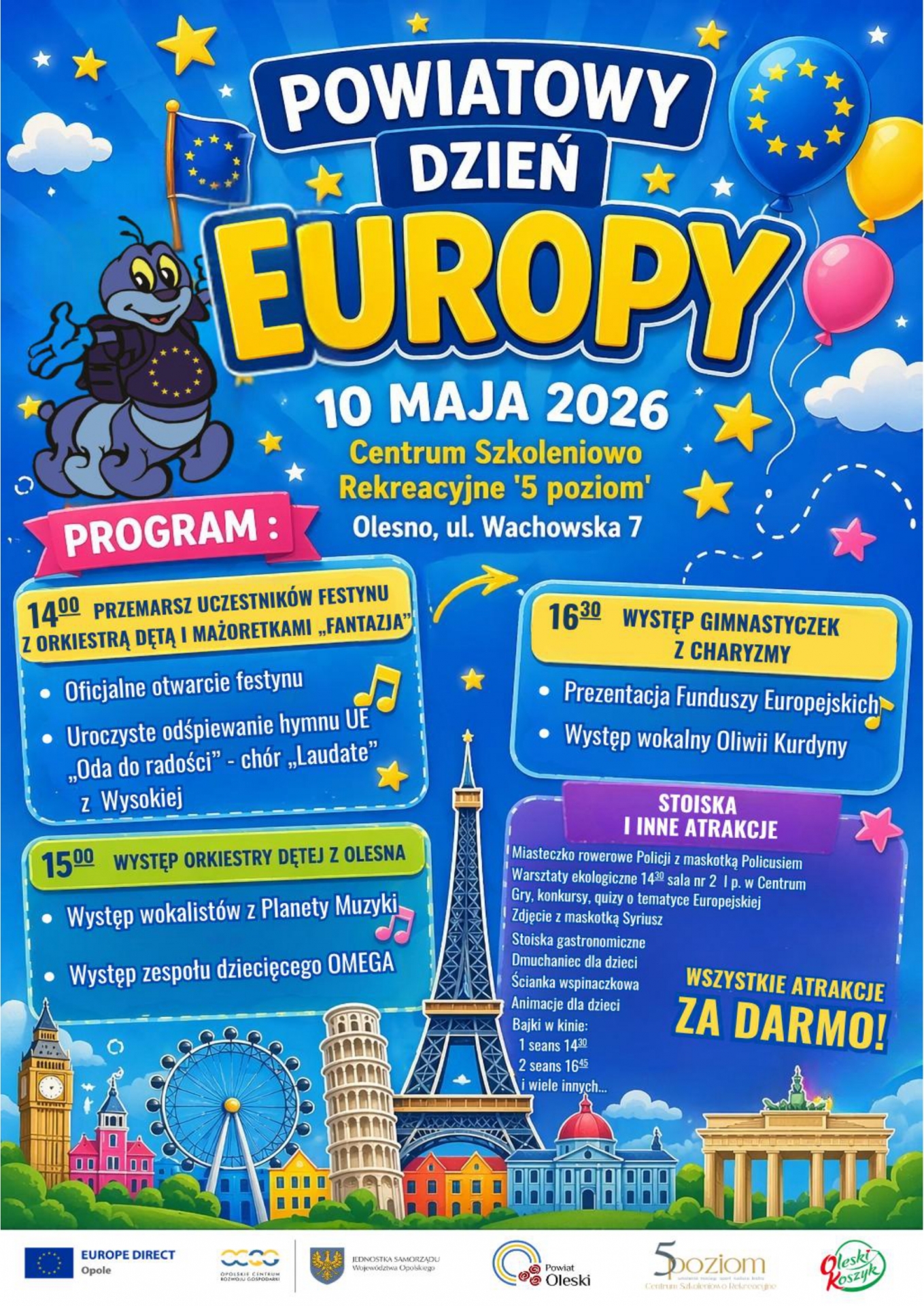 Zdjęcie do artykułu: Powiatowy Dzień Europy 