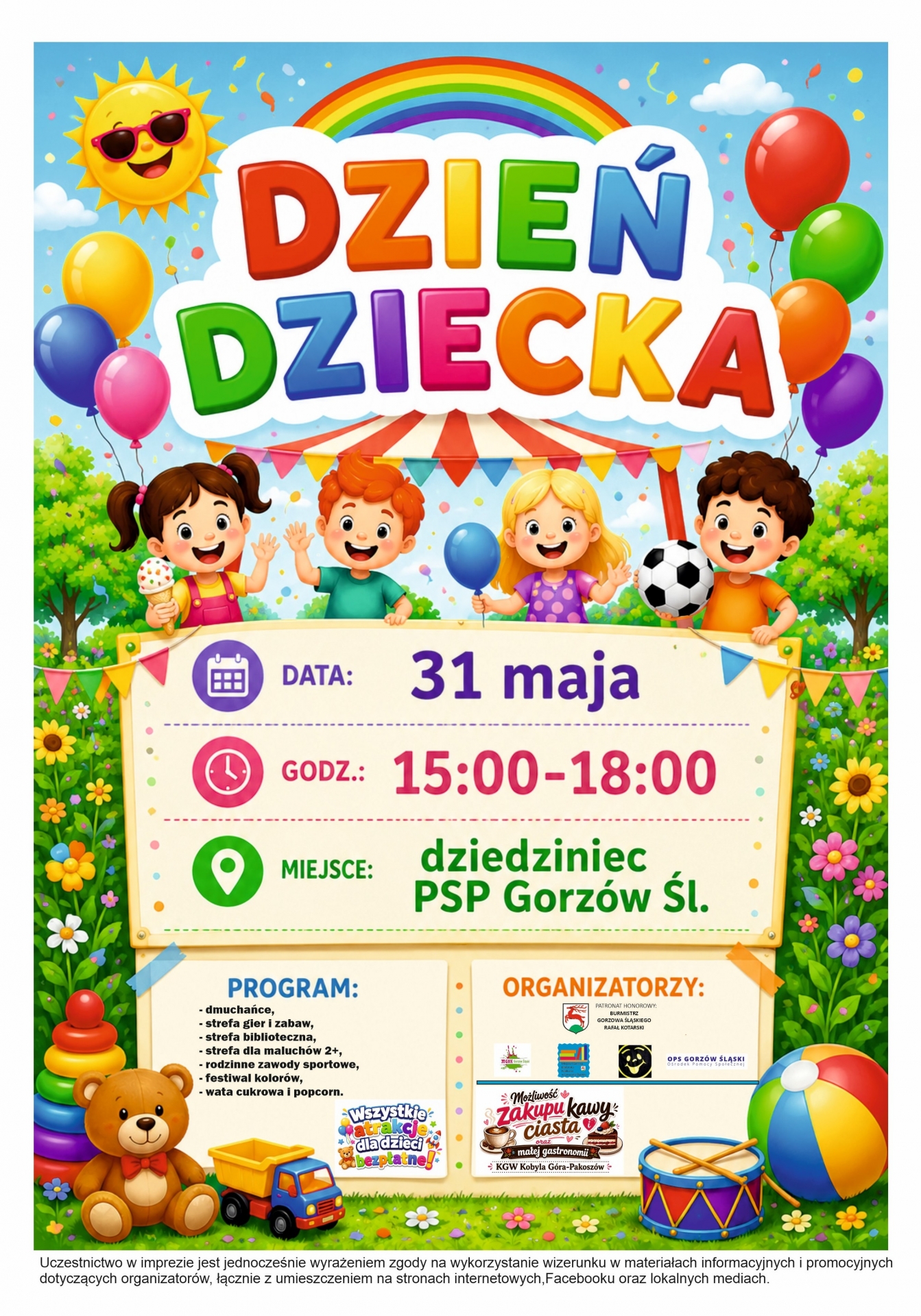 Zdjęcie do artykułu: Zaproszenie na Dzień Dziecka 