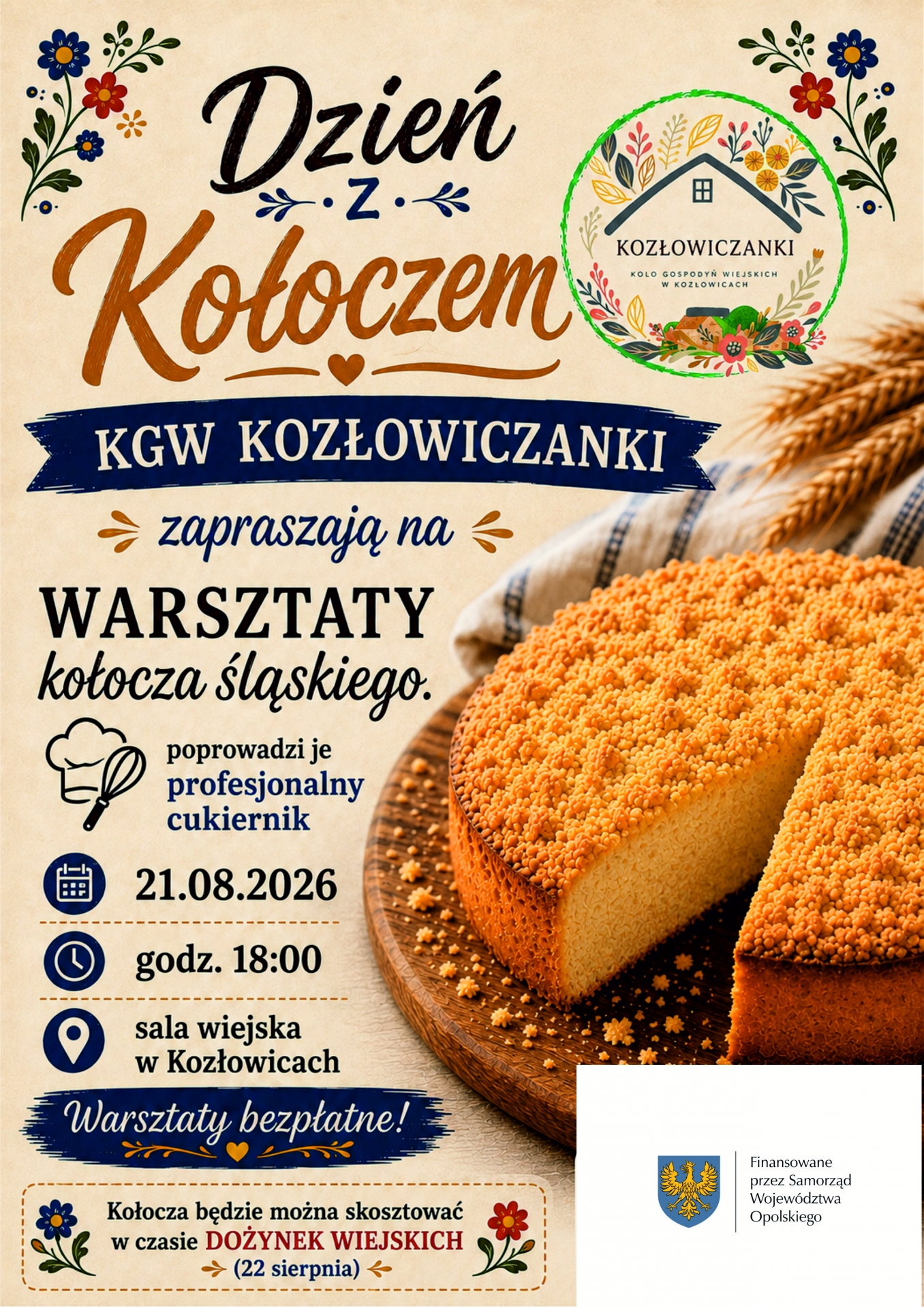 Zdjęcie do artykułu: Warsztaty kołocza śląskiego 