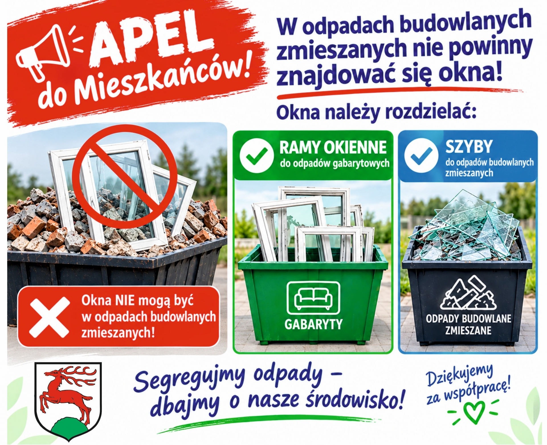 Zdjęcie do artykułu: Segregujmy okna prawidłowo!